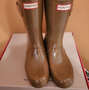Hunter Rain Boots, size 10 US